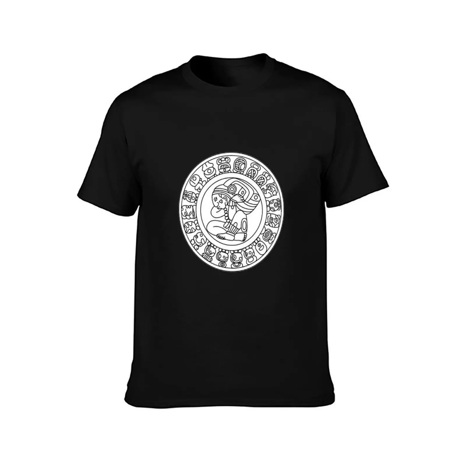 The Mayan Calendar T-Shirt Basic Daily Outfit Short Sleeve Tee T-Shirt