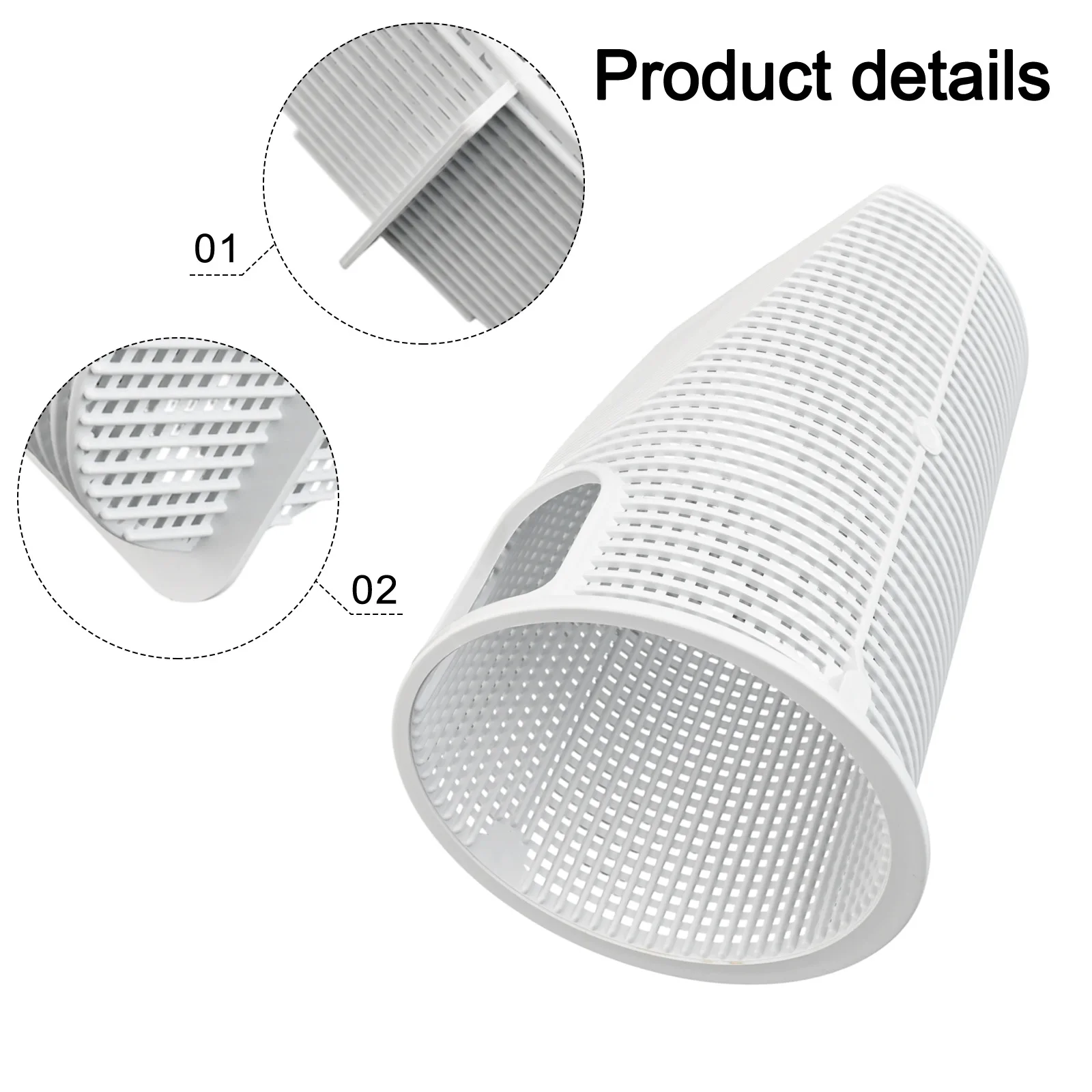 

Простая установка Прочная корзина для очистки бассейна, предназначенная для легкой замены системы фильтрации мусора в аквариуме