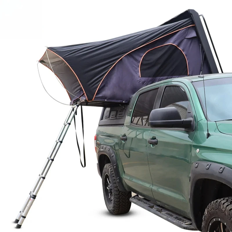 Hot Selling Ox Fabric Quick Automatic Opening Four‑Season Roof Top Tent Fit Ranger Pickup Truck For Off‑Road Outdoor Camping