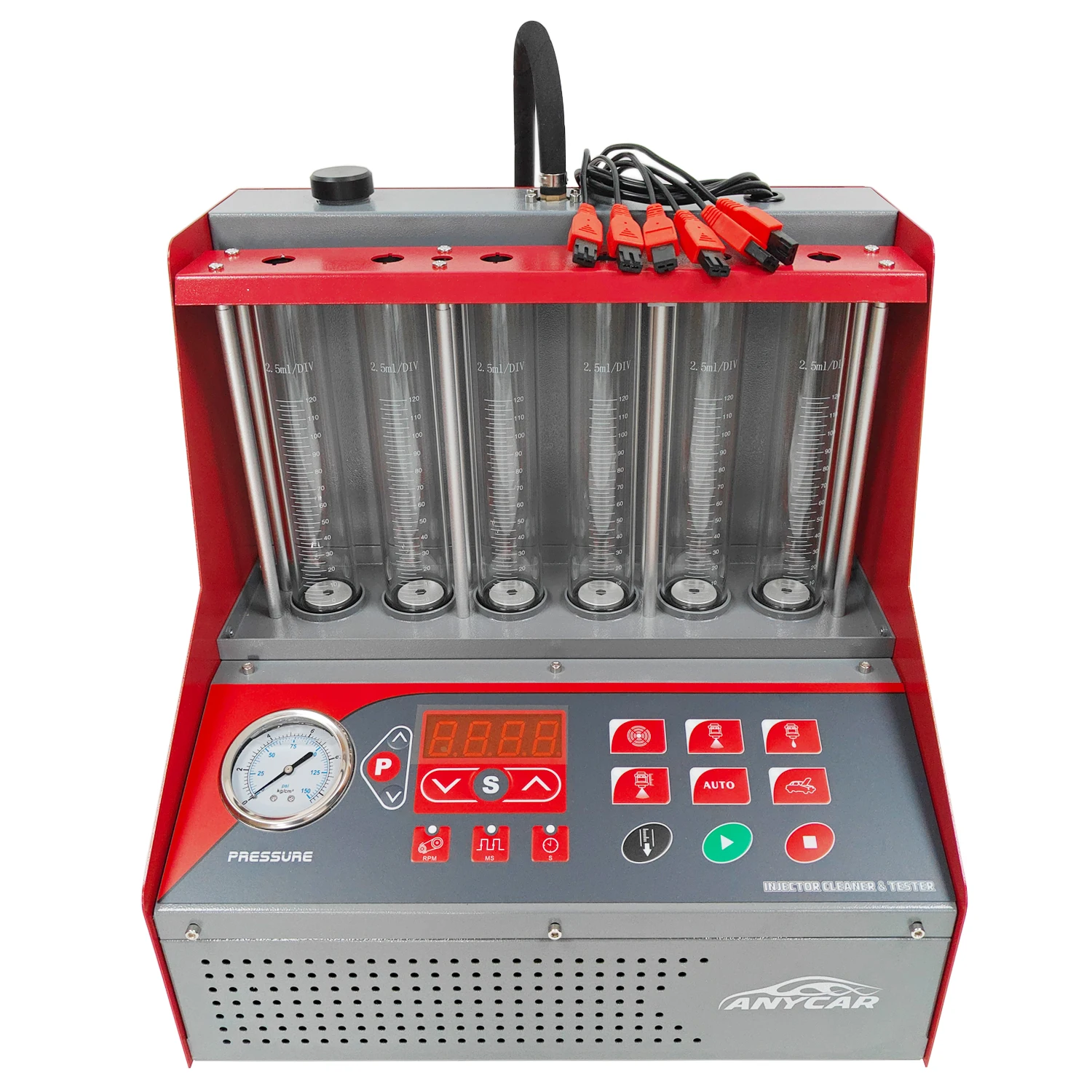 Fuel Injector Tester Direct Injection Fuel Injector Nozzle Tester Benchtop Ultrasonic Cleaner