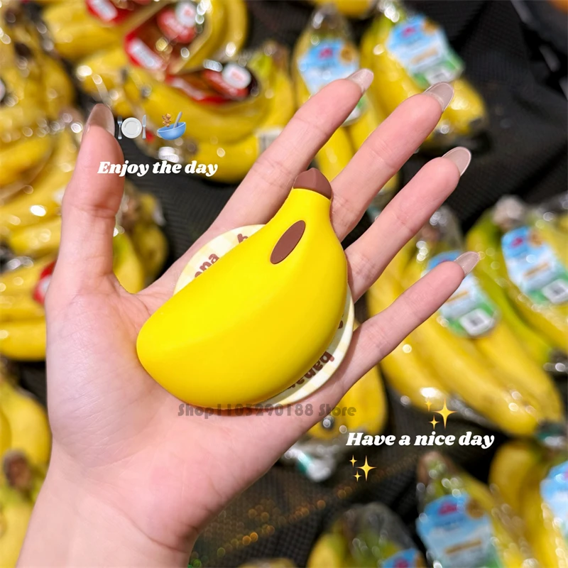 

Ins Korean Cute 3D Banana Magsafe Magnetic Holder Grip Tok Griptok Phone Stand Support for IPhone 17 16 Promax Smart Tok Bracket