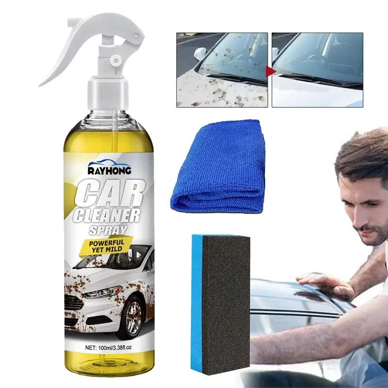 

100ml Car Wash Liquid Car Ceramic Nano Coating Spray Multi Purpose Foam Cleaner Car Coating Auto Detailing Spray For Cars