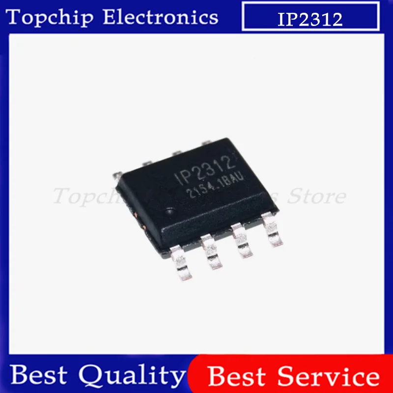 10pcs IP2312 IP2312U ESOP8 5V 2A Single Cell Lithium Battery Charging IC Chip