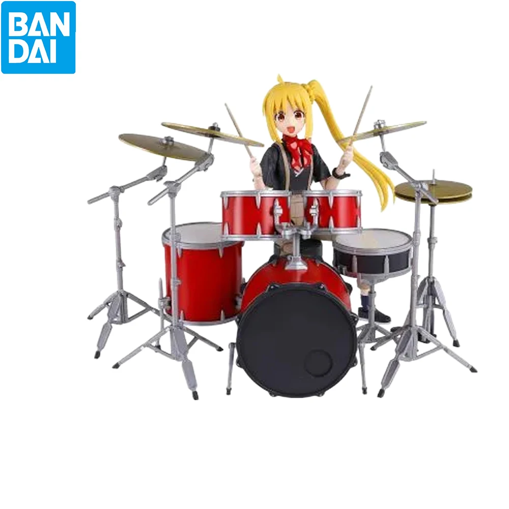 Bandai 30MP Nijika Ijichi Bocchi the Rock Full Drum Set DIY Model Anime Collectible Desktop Display Gift Toy