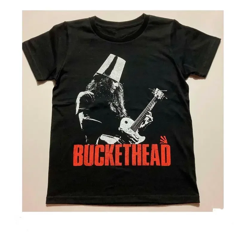 Vtg Buckethead Concert Tour Heavy Cotton Black Full Size T Shirt J720