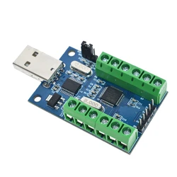 Interfaccia USB 10 canali 12Bit AD campionamento acquisizione dati STM32 comunicazione UART modulo ADC muslimb