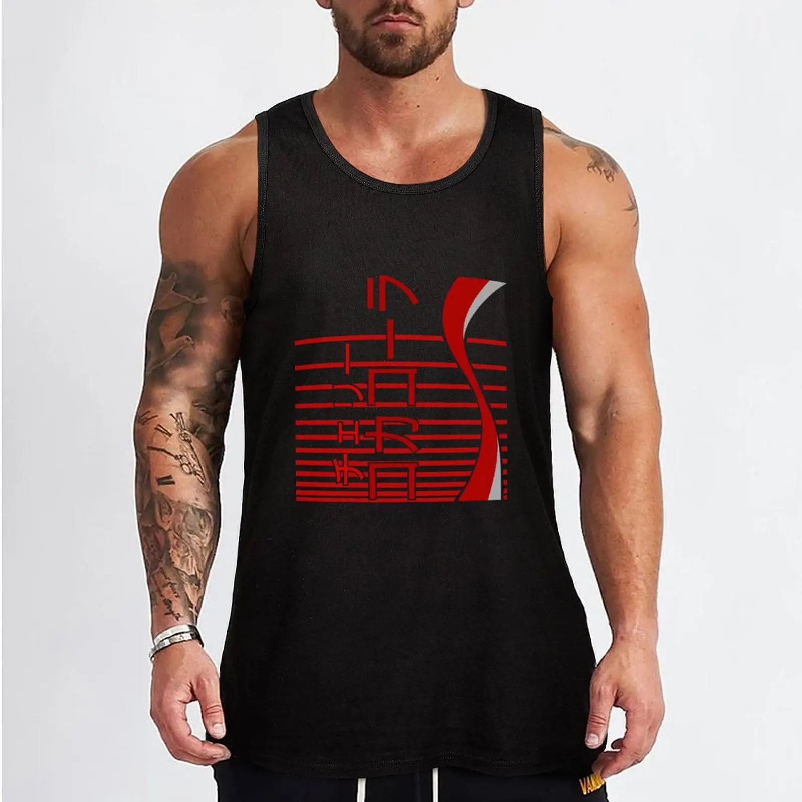 Old Cherry Coca-Cola Tank Top sports clothes for men running shirt underwear