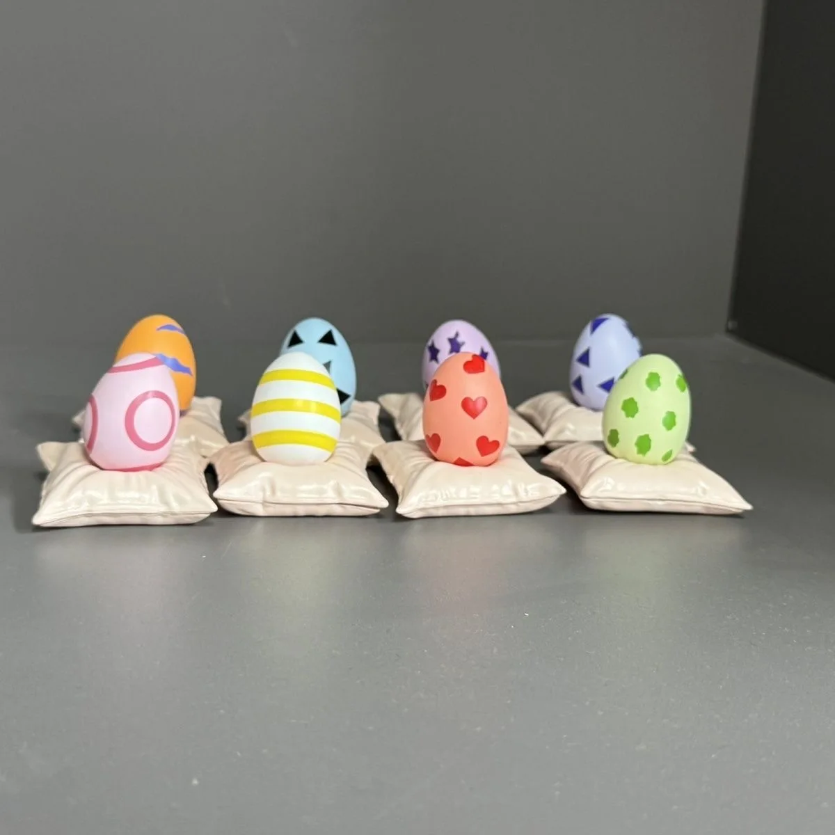 Anime Digimon Adventure DigiTama Figure Gabumon Pyocomon Koromon Mochimon Tokomon Plotmon Action Figures Collection Model Toys