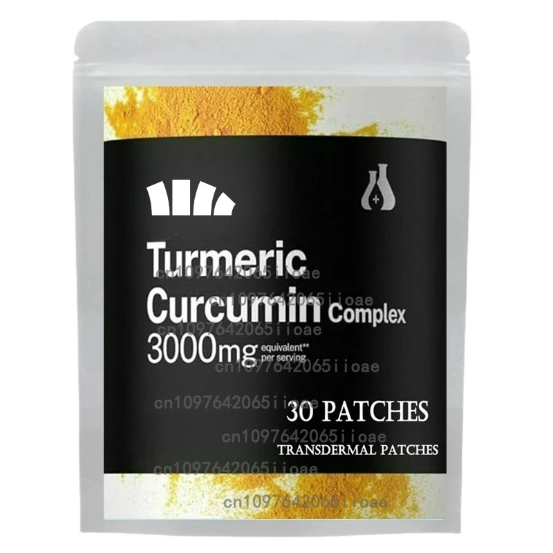 

30 пластырей Термопластыри с куркумой и куркумой Здоровье суставов, мозг, сердце и иммунитет