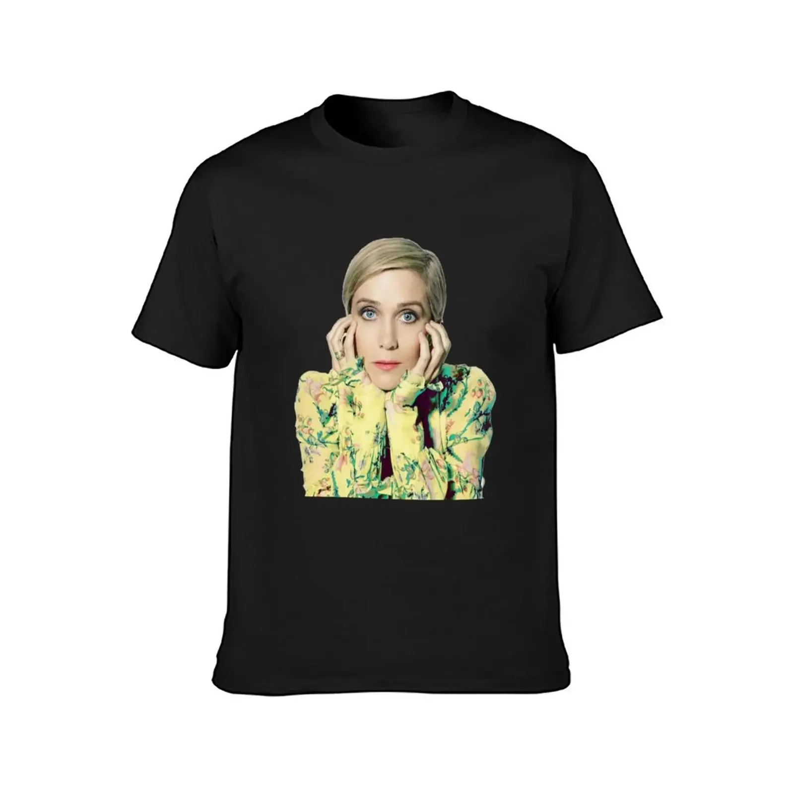 Kristen Wiig - SNL T-Shirt customizeds quick drying aesthetic clothes baggy shirts t shirts for men cotton