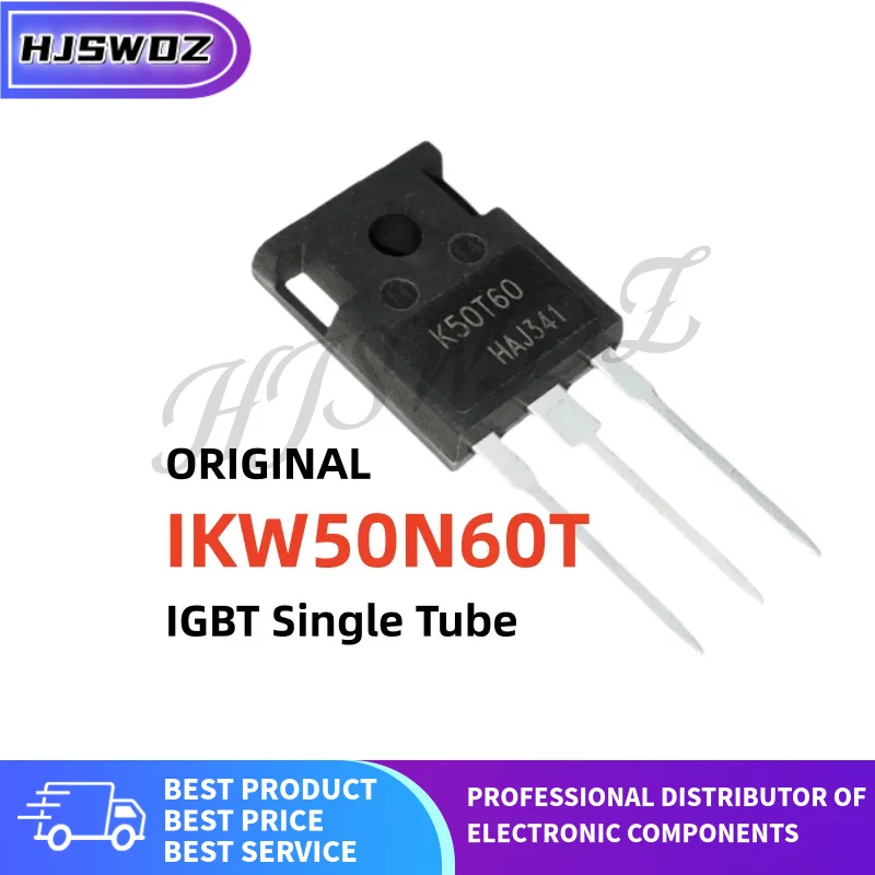 5-20PCS Original New K50T60 IKW50N60T TO-247 50A/600V IGBT Single Transistor Inverter