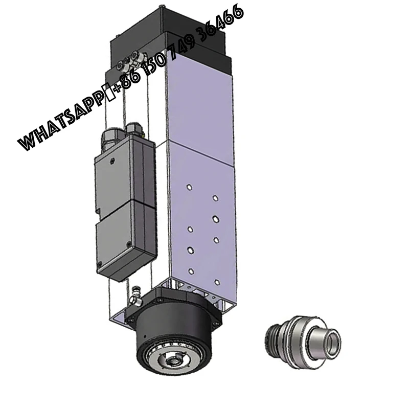 

HQD High Speed 4.5KW HSK63F Air Cooled ATC Automatic Tool Changing CNC Spindle Motor Bearing Inverter Drive 220V/380V 4-Phase