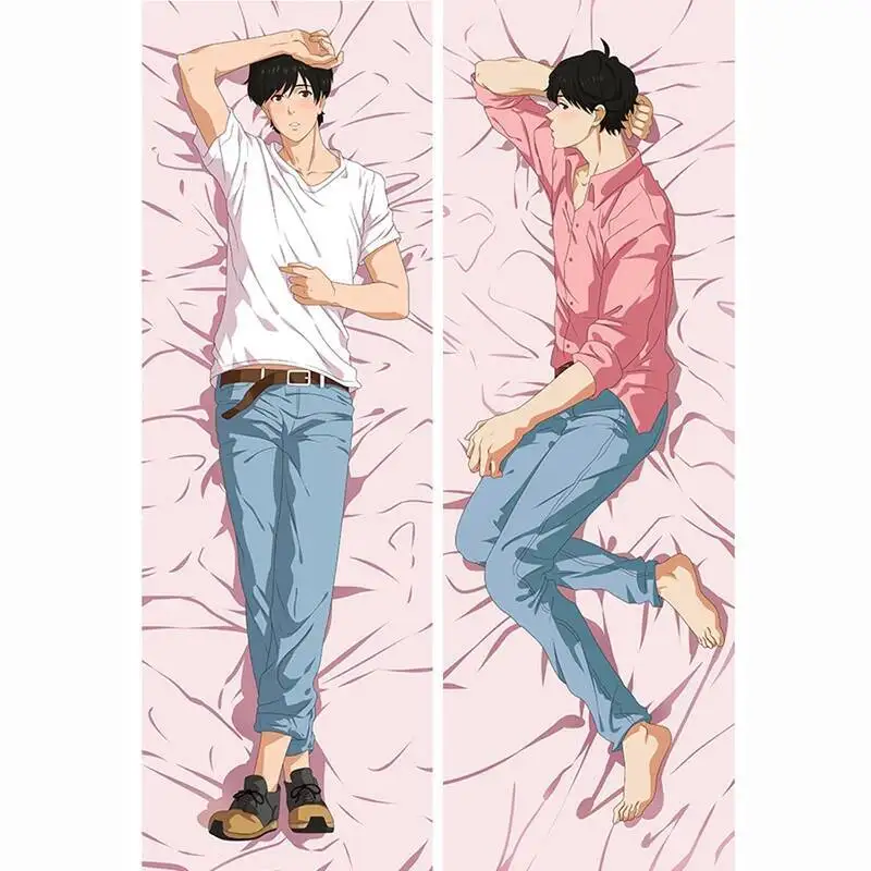 

Anime Banana Fish Eiji Okumura Ash Lynx Dakimakura Pillow Case Double Side Printed Hing Body Pillowcase Otaku Gifts