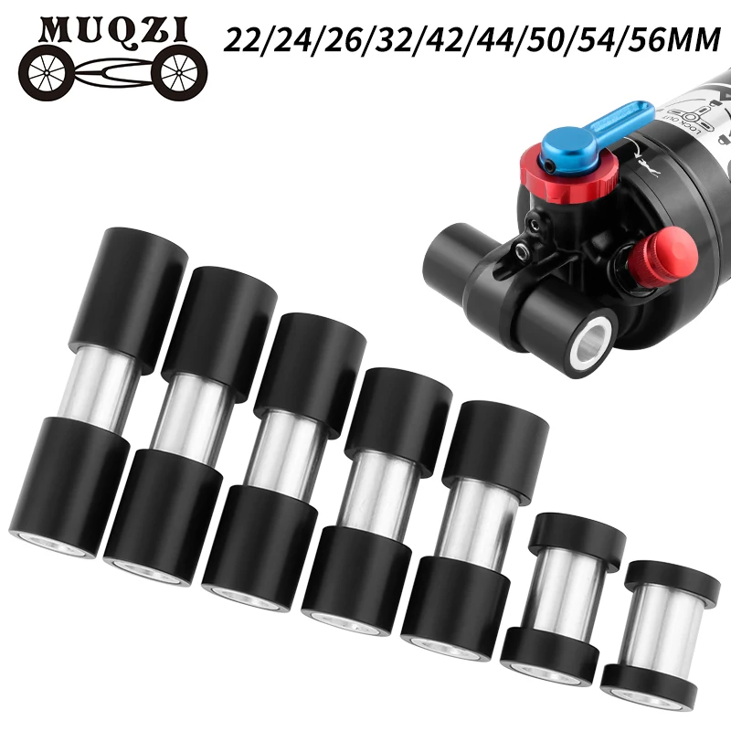 MUQZI MTB Hinterradaufhängung Stoßdämpfer DU Buchse 22 24 26 32 42 44 50 54 56 mm Hintere Stoßdämpferbuchse ID 8 mm Außendurchmesser 12 mm Fahrradteile