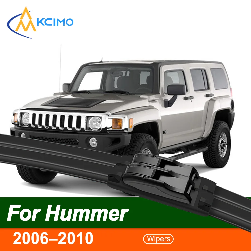 

For Hummer H3 2006–2010 Front Windshield Wiper Blades 2pcs Windscreen Window Accessories Easy to install Car Accessories