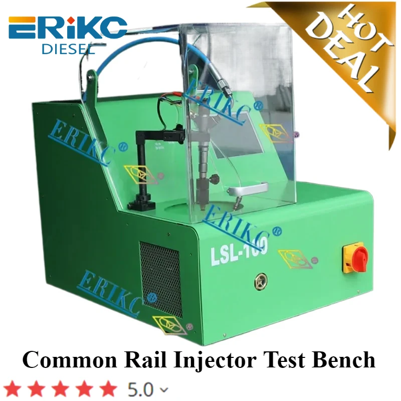 ERIKC LSL-100 Auto Diesel Engine Injector Test Bench E1024012 Injection Testing Machine For All Kinds Of CR System