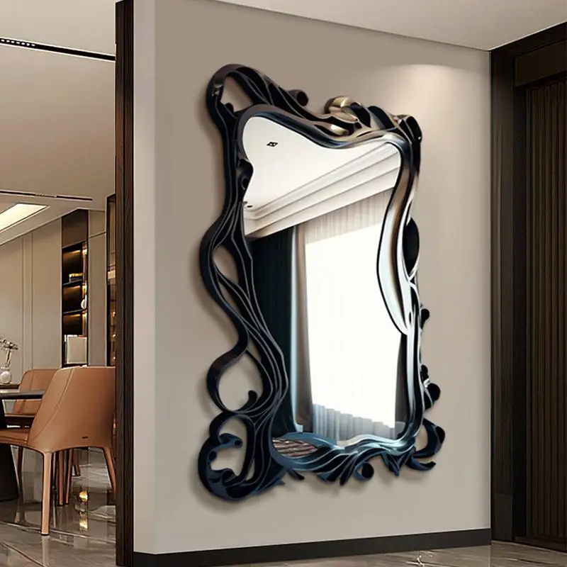 Full-length mirror bedroom wall-mounted fitting mirror