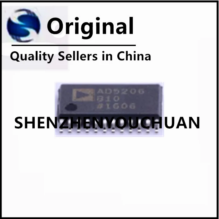 (1-100piece)AD5206BRUZ10  AD5206B10   AD5206 TSSOP-24  IC Chipset New Original