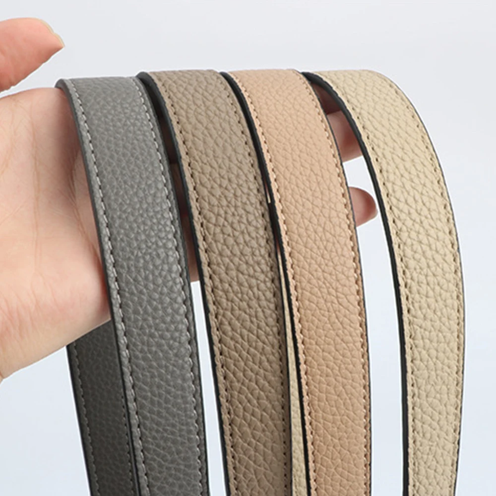 Fashion PU Leather Bag strap Accessories For Handbag 65cm Shoulder Bag Strap Silve Gold Buckle Replacement Strap For Bag