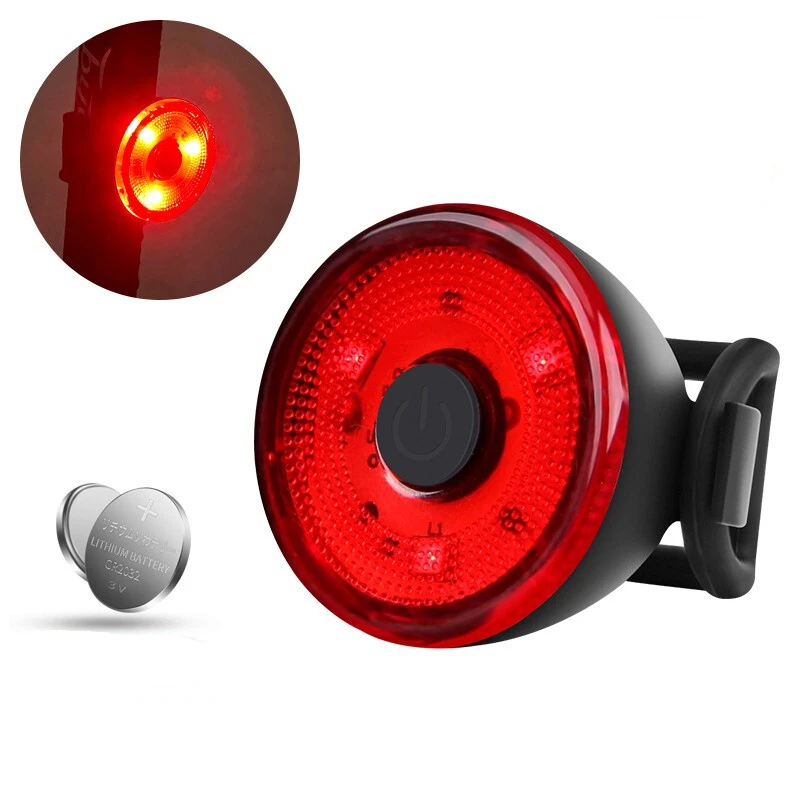 Bicycle Tail Lamp Headlight 400 Lumens Waterproof LED Warning Light Mountain Bike Luminous Night Riding Equipment Bike Lights