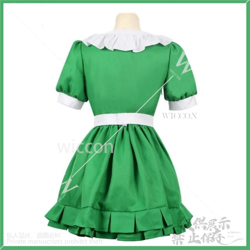 Anime emocionante sobre meninas mágicas cosplay araga kiwi traje personalizado peruca vestido de empregada lolita mulher sexy bonito terno halloween cos