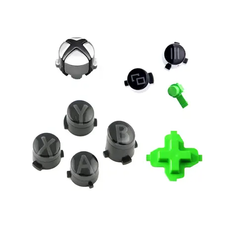 Replacement Button Set ABXY/View/Menu SYNC Buttons For Xbox One Elite Controller Logo Button Magnet D-pad Button