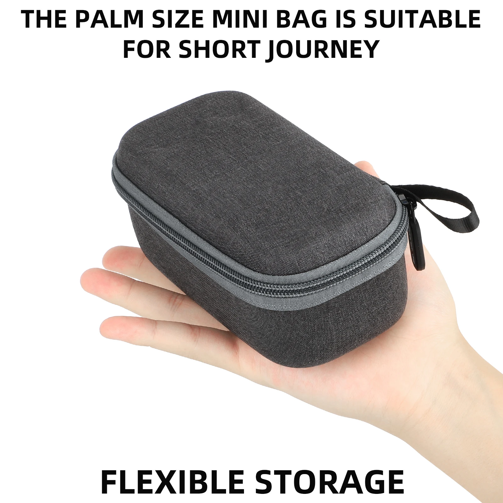 Carrying Case for Insta360 ONE RS 1 Inch Mini Panoramic Action Camera Storage Bag Anti-scratch Stand-alone Handbag Accessories