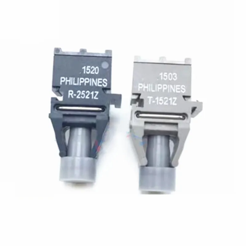 2 قطعة 100% جديد الأصلي HFBR-2521Z HFBR-1521Z R-2512Z ZIP-6 موصل الألياف البصرية جهاز الإرسال والاستقبال