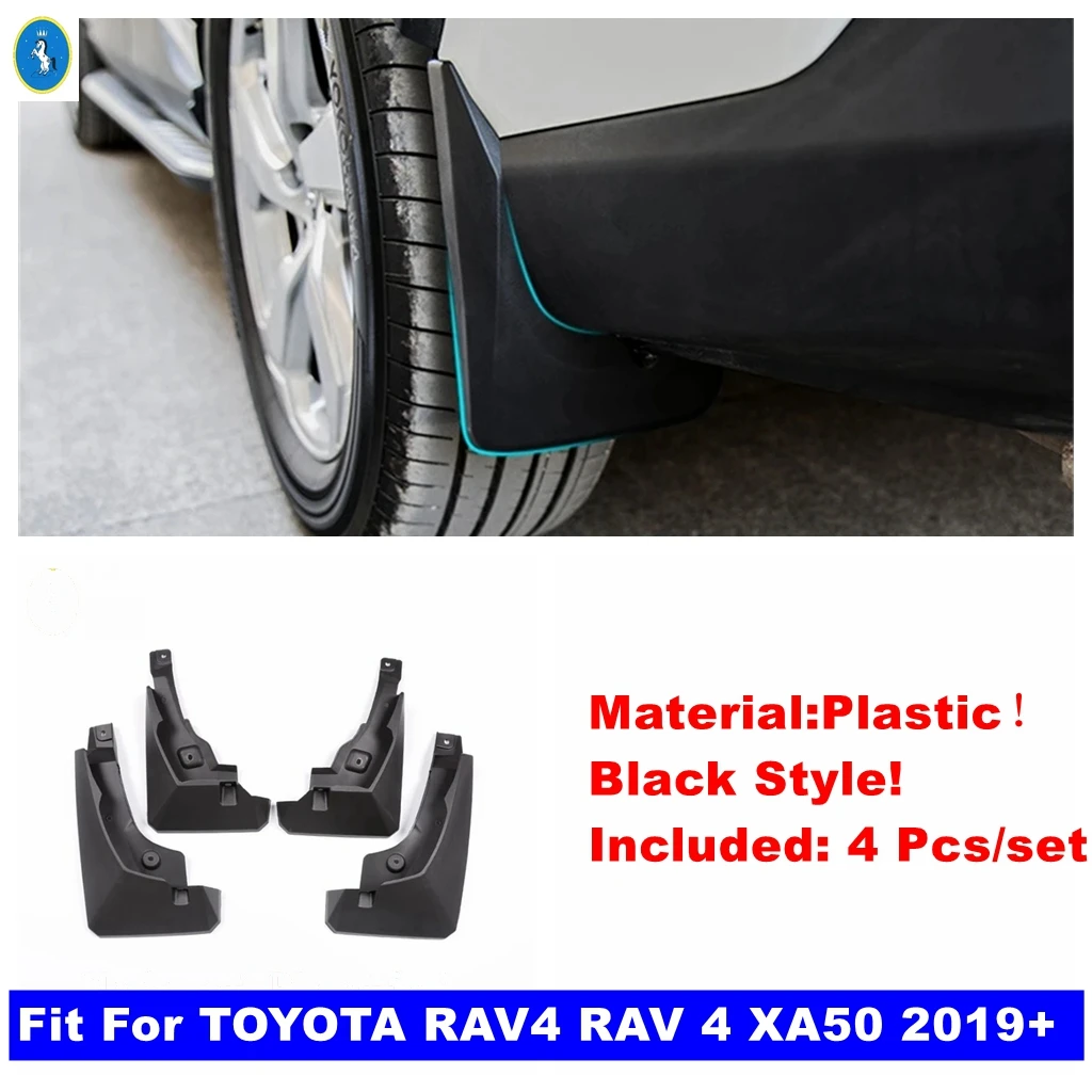 

Auto Mud Flaps Guard Mudguard Fenders Splash Flaps Protector Cover Trim Kit For TOYOTA RAV4 RAV 4 XA50 2019 - 2023 Accessories