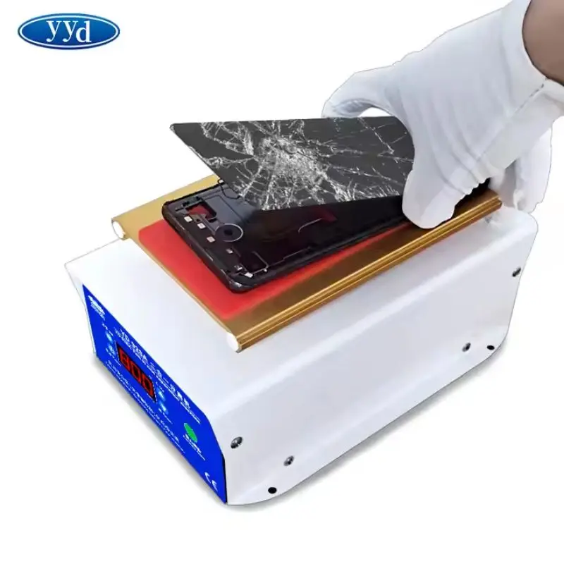 YYD's latest explosive 928A separation machine is used for 8-inch screen split maintenance kemei 5021 replacement blade hair clipper blade barber cutter head for electric hair trimmer shaver clipper cutting machine