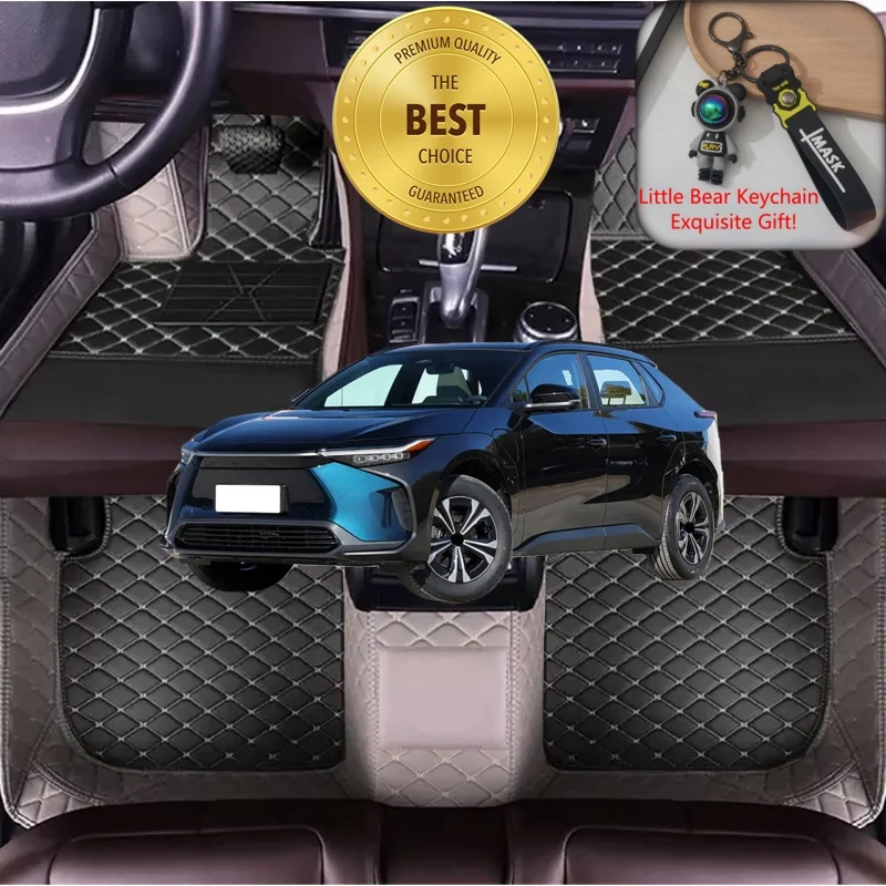 Customized Fit for Toyota BZ4X EA10 Car Floor Mats Luxury Car Accessories All-Weather Auto Carpet Mats Left/Right-hand Drive