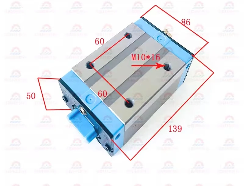 HTPM Doppelbogen-Linearführungsschlitten 45 55 65 AA/AN HAA HAN quadratischer Typ