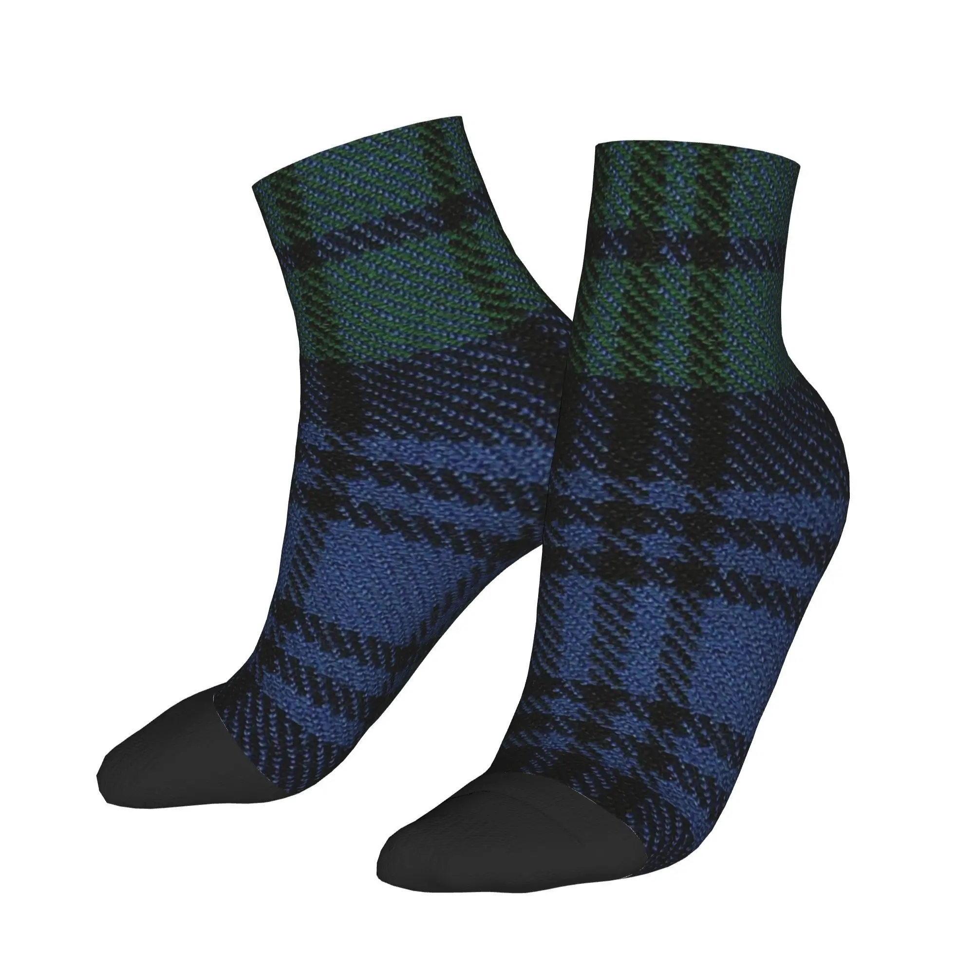 Black Watch Ancient  Original Scottish Tartan Socks Harajuku High Quality Stockings All Season Socks Accessories for Man Woman