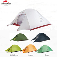 Naturehike Cloud Up Hiking Tent 1 2 3  Persons 20D Silicone/210T Polyester Ultralight Portable Outdoor Camping 4 Season Tent