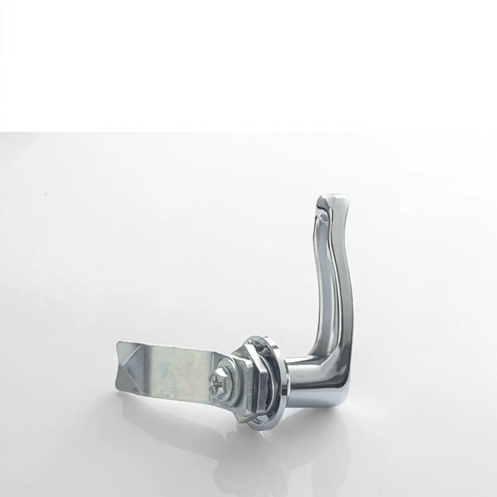 Industrial Cabinet Door Handle Lock For Yishenghuahengzhu AB803 Chrome Plated Zinc Alloy Control Box Security Latch