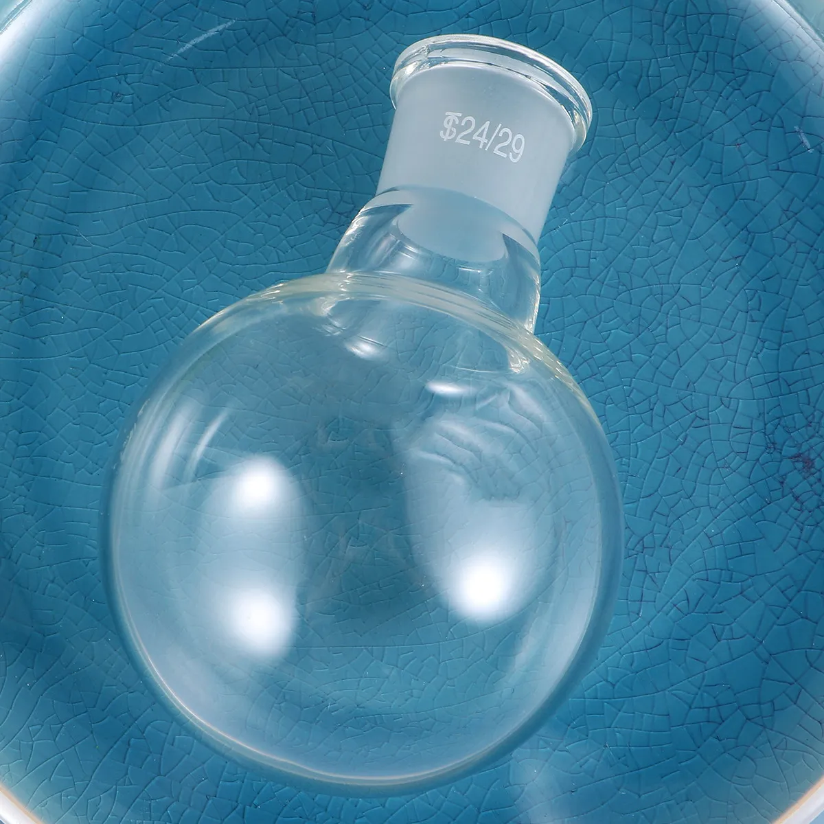 

1 шт. Сферическая колба из боросиликатного стекла, 250 мл, с одним горлышком, лабораторная стеклянная посуда, устойчивая к вакуумной дистилляции и разрушению