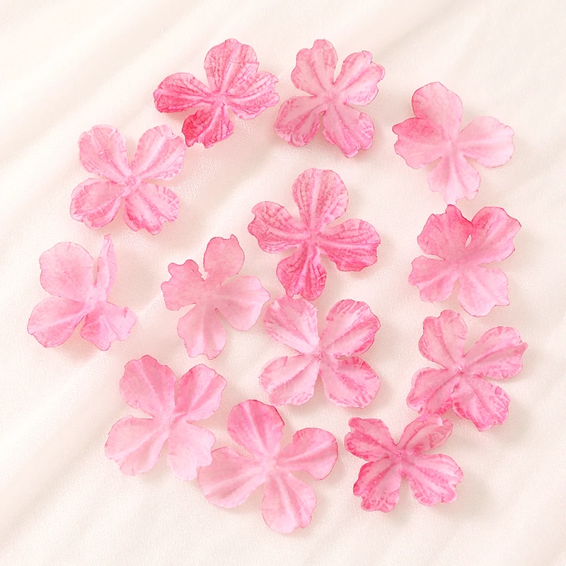 50/10 Stück künstliche Hortensienblütenköpfe für die Dekoration von Wohnräumen, Partys, Gärten, Hochzeiten, Bastelarbeiten und zur Herstellung von Blumenkränzen. – Detail 9