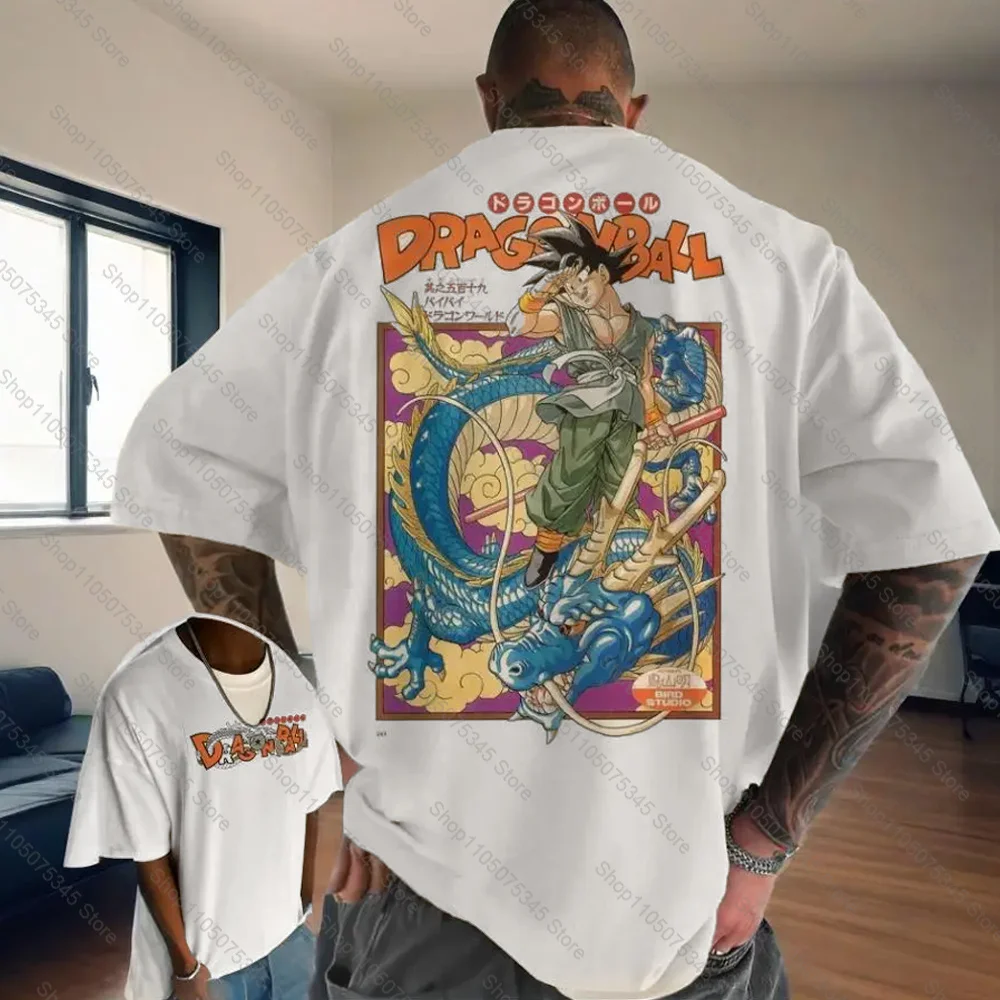 

Dragon Ball Goku Anime Oversized Men Long Sleeve Hoodie Streetwear Graphic Sweatshirt Casual Tops Trendy Mens Tops Clothing