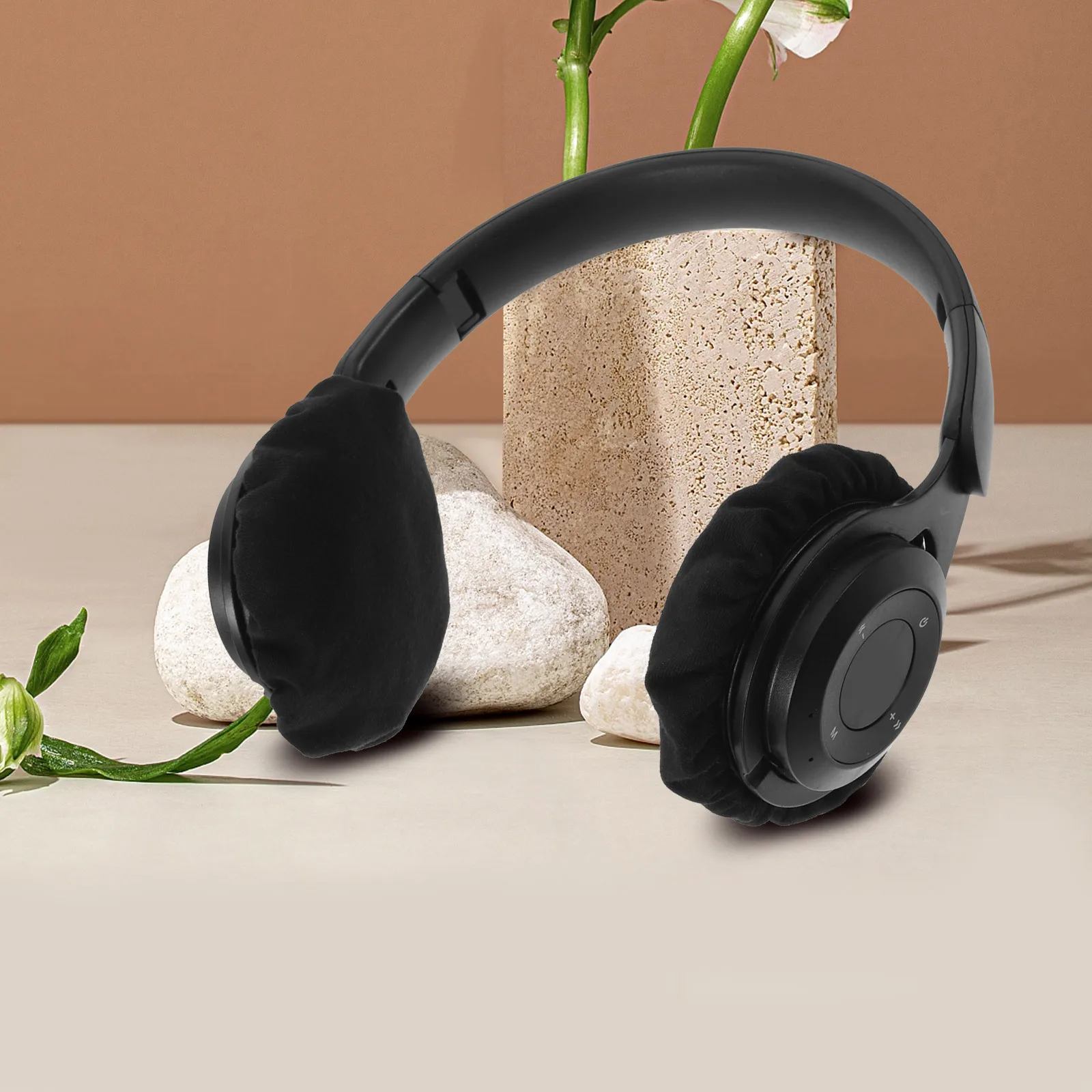 10 قطعة أغطية أذن لسماعات الرأس أغطية وسائد بديلة لسماعات فوق الأذن مقاومة للغبار والعرق وسادة أذن قابلة للتنفس #2