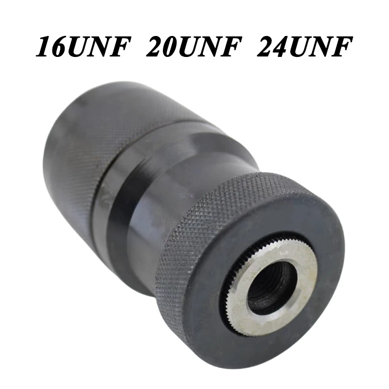 Imagem -02 - Mandril de Pinça Auto-apertante Zhde Keyless para Máquina de Perfuração 113 mm 20unf Thread 824unf 1-16 8-16unf