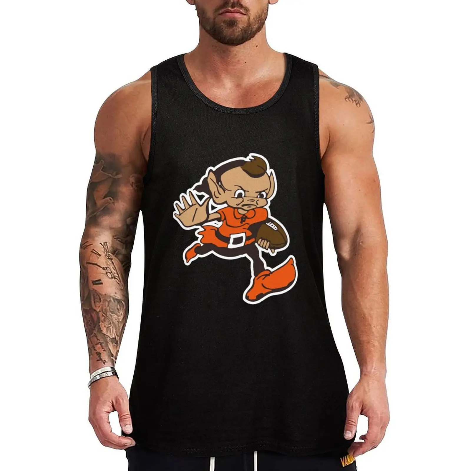 

Old School Brownie the Elf Classic Tank Top Sleeveless top Male vest Men's sleeveless gym shirts gym clothes man fitness
