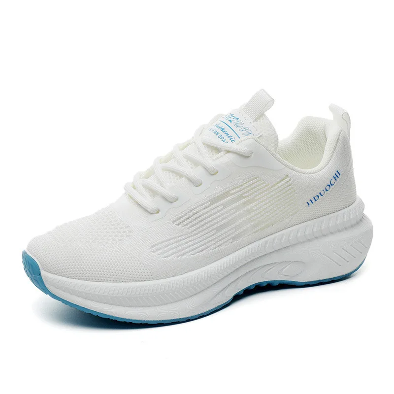 

Women's White Shoes Running Breathable Platform Sneakers Casual Trainers Dropshipping