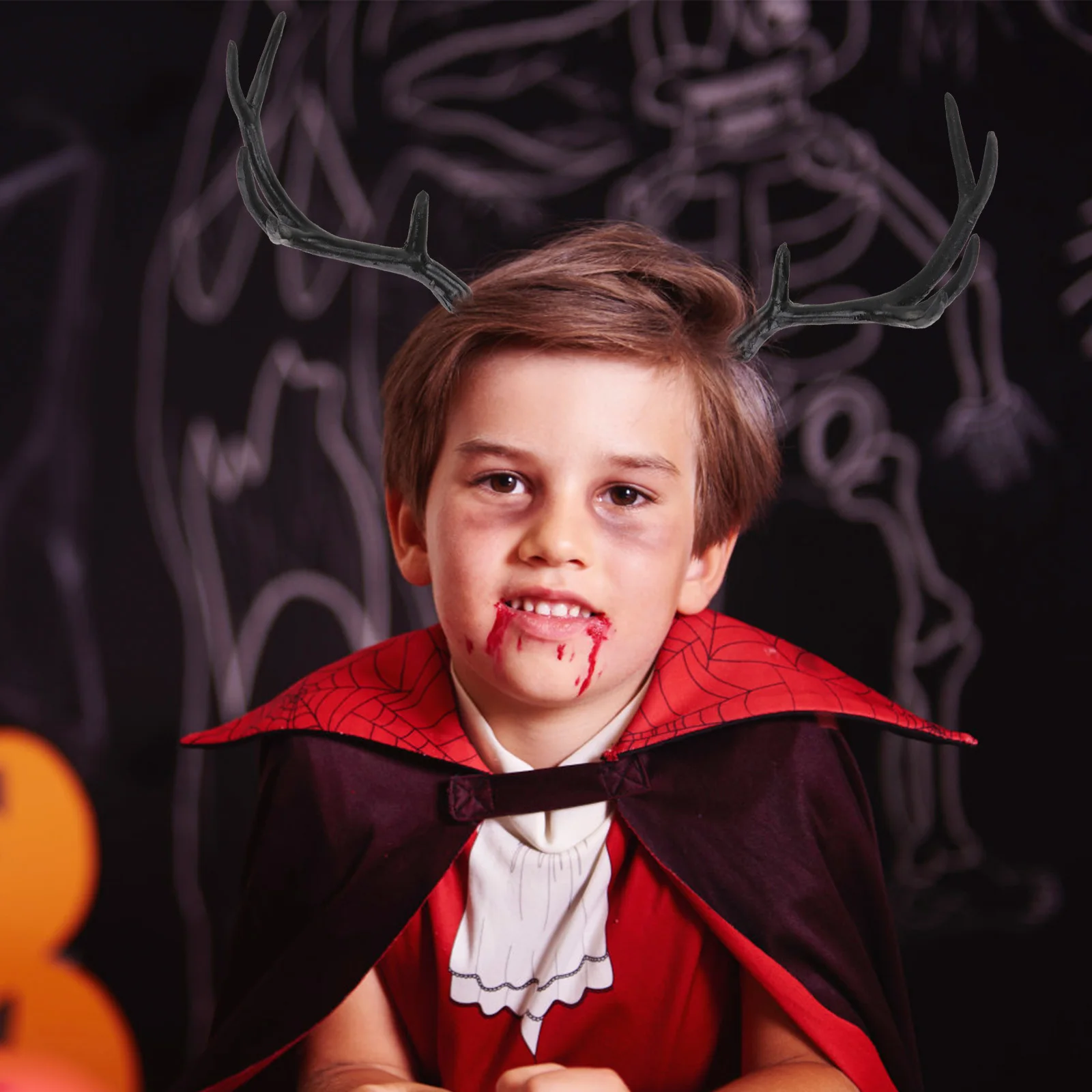 1 زوج الغزلان القرن الشعر DIY زخرفة قسط غطاء الرأس ديكور ل زي حفلة كرنفال مهرجان العمل اليدوي مشروع مظهر جذاب #5