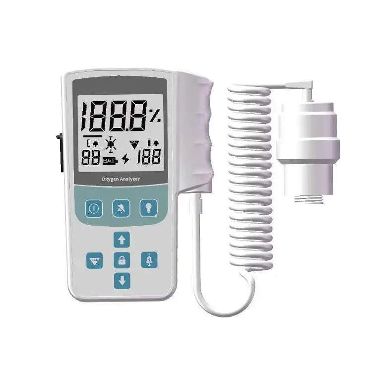 

Hot Selling Oxygen Concentration Analyser Test Pressure Flow Oxygen O2 Purity Detector Oxygen Analyzer Meter