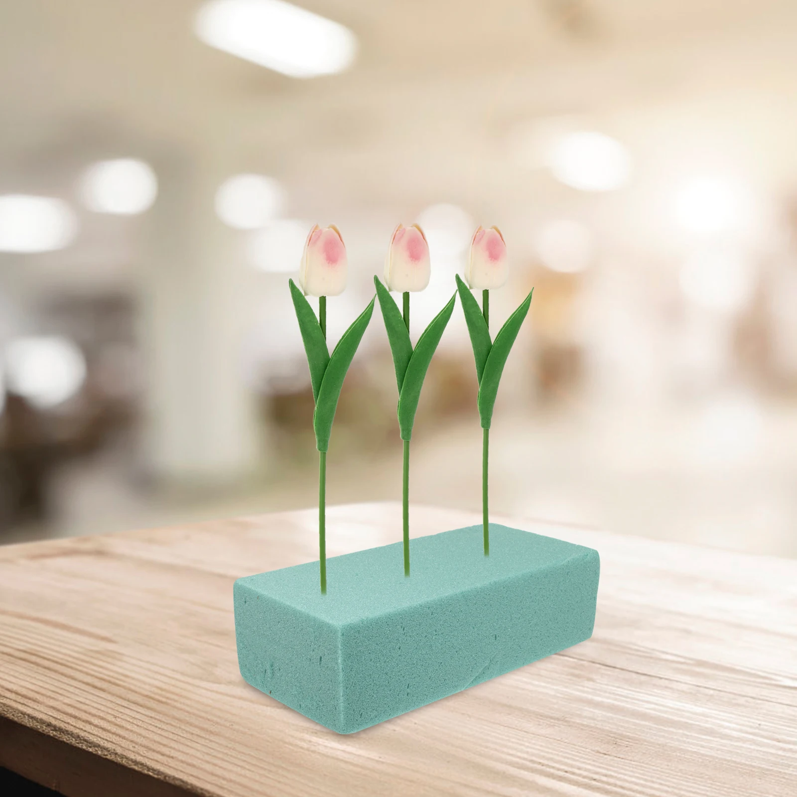 

3pcs Dry Flower Mud High Absorbent Sponge Blocks for Arrangement Floral Brick Vase DIY Home Shop Use Garden Supplies
