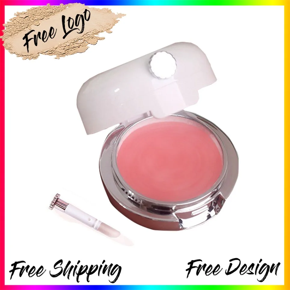 نباتي الشفاه قناع النوم العلامة الخاصة الفاكهة غرفت بلسم الشفاه للشفاه الجافة بالجملة ماكياج العناية بالشفاه فرك شعار مخصص