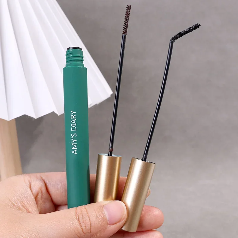 Black Brown Mascara Waterproof Extra Volume Lengthens Eyelashes Natural Thick Lashes Professional Eyes Makeup Korean Cosmetics