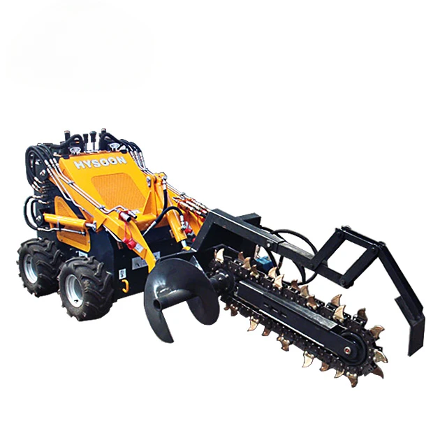 Farm machinery 23HP Micro trenching digging machine mini trencher digger for sale