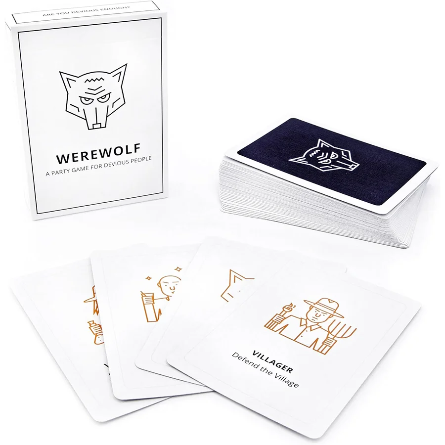 Unleash Creativity & Strategic Bonding: Werewolf Standard Edition - The Perfect Party Game For Family & Friends!,Board Games