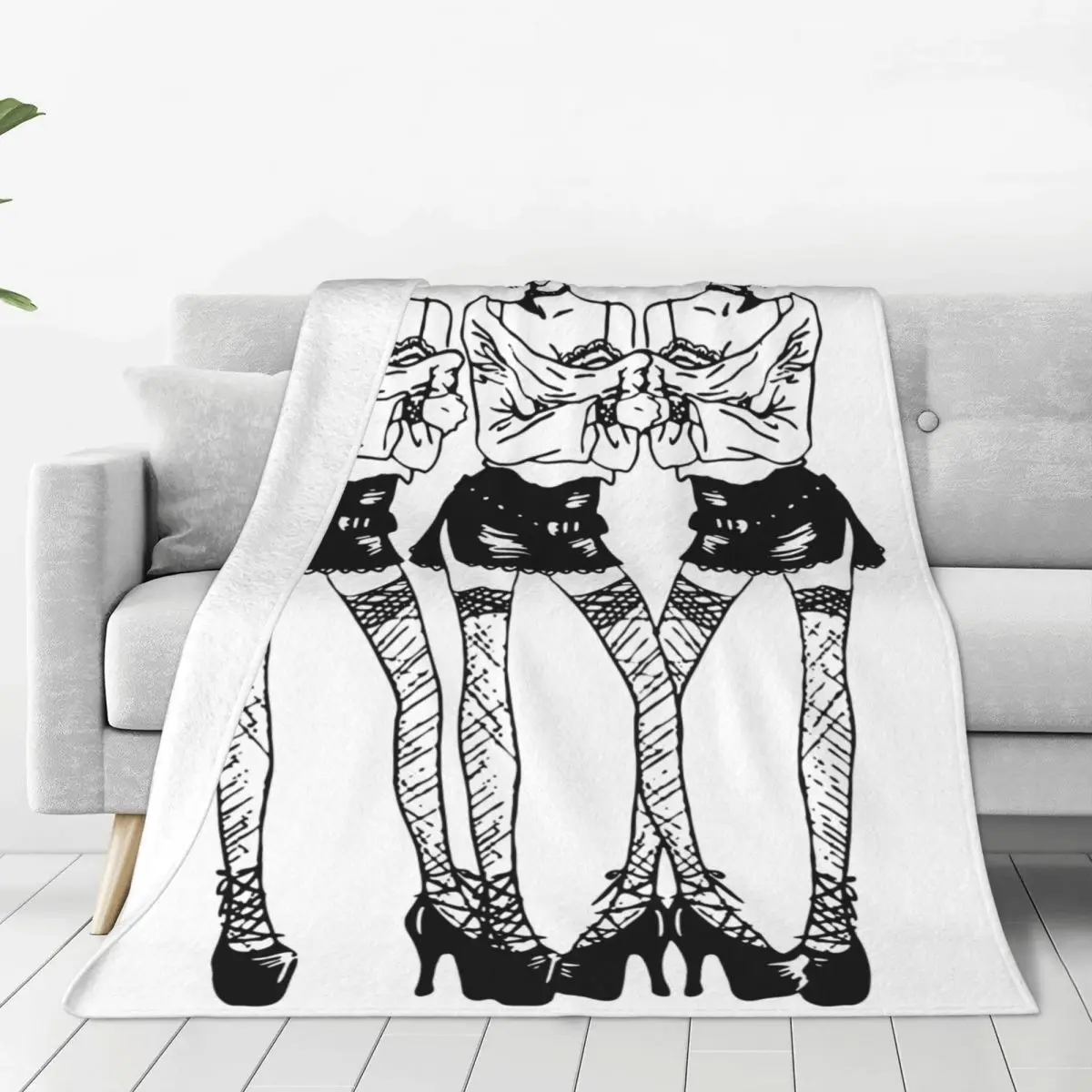 Sexy Nana Osaki Ai Yazawa Rock Music Shojo Anime Black Stones Punk Throw Blanket Blankets for Bedding Bedroom Bedroom Quilt